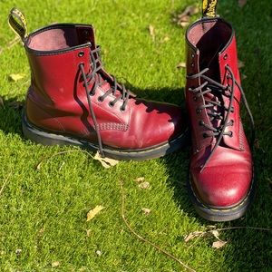 Red Doc Martens